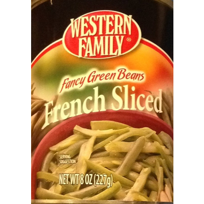 French Sliced Fancy Green Beans