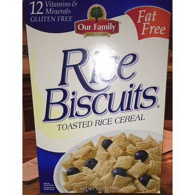 Rice Biscuits, Fat Free