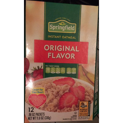 Instant Oatmeal, Original