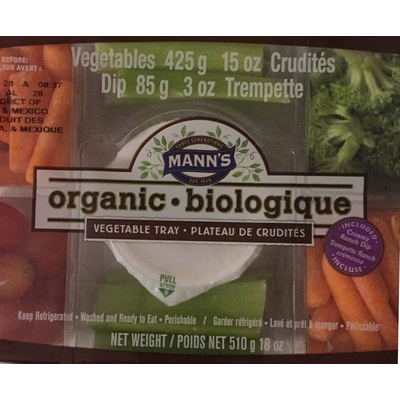 Organic Vegetable Tray