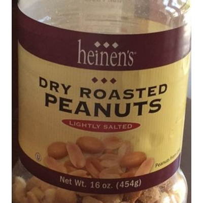 Dry Roasted Peanuts, Lightly Salted