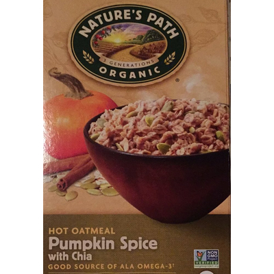 Hot Oatmeal Pumpkin Spice with Chia