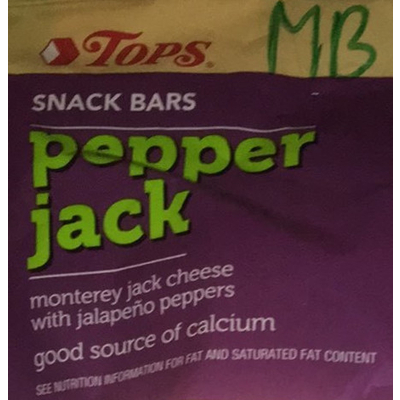 Pepper Jack Snack Bar