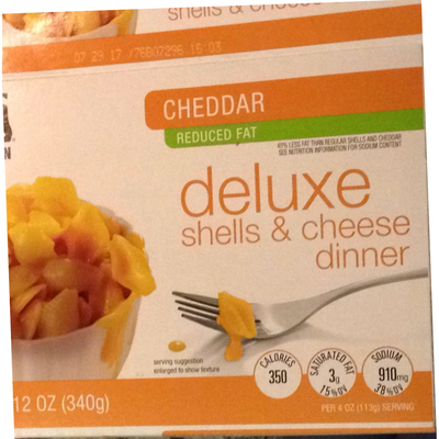 Shells & Cheese Dinner, Cheddar