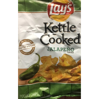 Potato Chips, Kettle Cooked Jalapeno