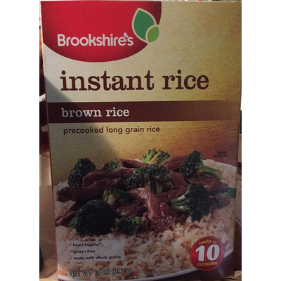 Instant Rice, Brown