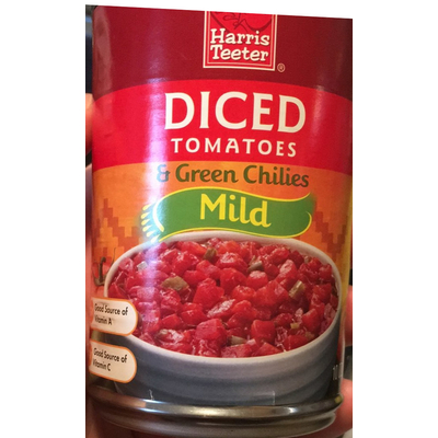 Diced Tomatoes & Green Chilies, Mild