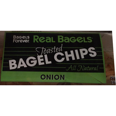 Toasted Bagel Chips, Onion