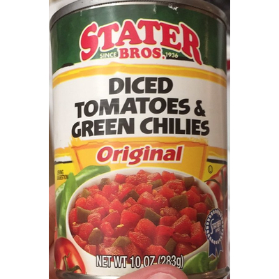 Diced Tomatoes & Green Chilies, Original