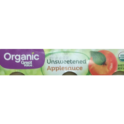 Unsweetened Applesauce, Organic