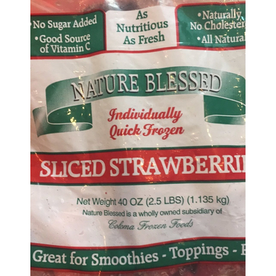 Sliced Strawberries