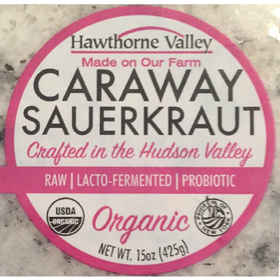 Caraway Sauerkraut, Organic