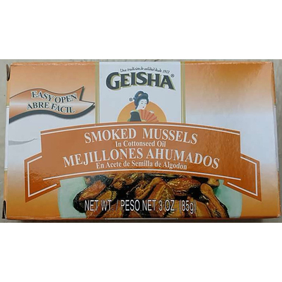 Smoked Mussels