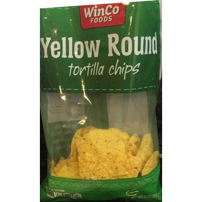 Yellow Round Tortilla Chips
