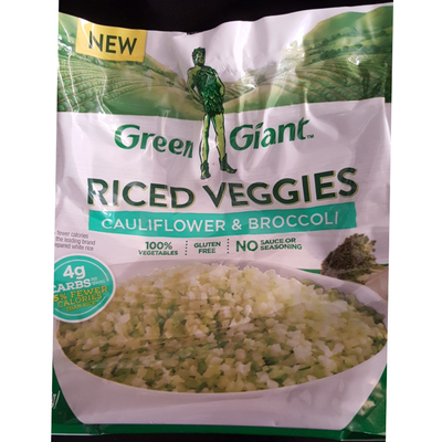 Riced Veggies, Cauliflower & Broccoli