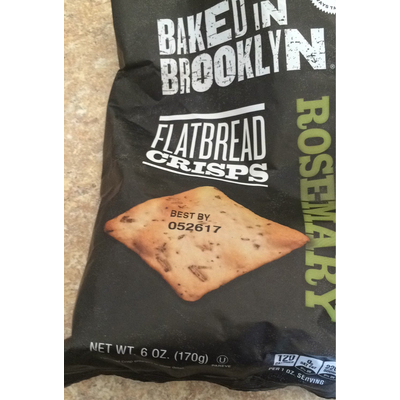 Flatbread Crisps, Rosemary