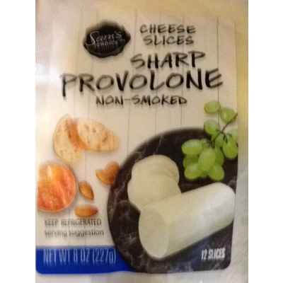 Cheese Slices, Sharp Provolone