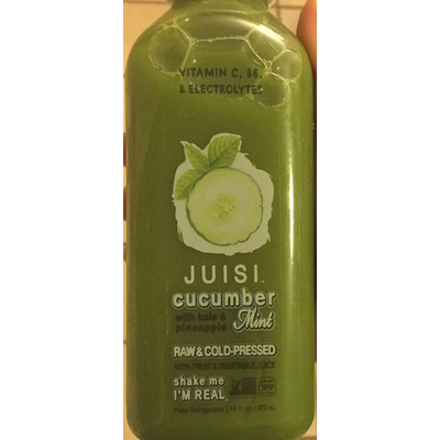 Fruit & Vegetable Juice, Cucumber Mint with Kale & Pineapple