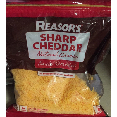 Sharp Cheddar Cheese, Shredded