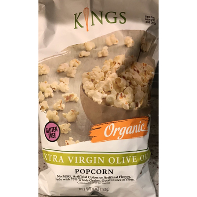 Popcorn, Extra Virgin Olive Oil