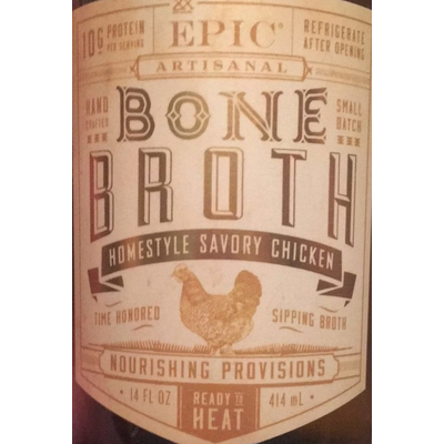 Bone Broth, Homestyle Savory Chicken