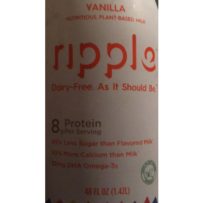 Plant-Based Milk, Vanilla