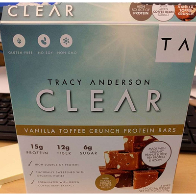 Protein Bars, Vanilla Toffee Crunch
