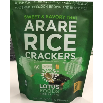 Rice Crackers, Sweet & Savory Thai