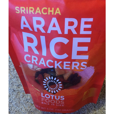 Arare Rice Crackers, Sriracha