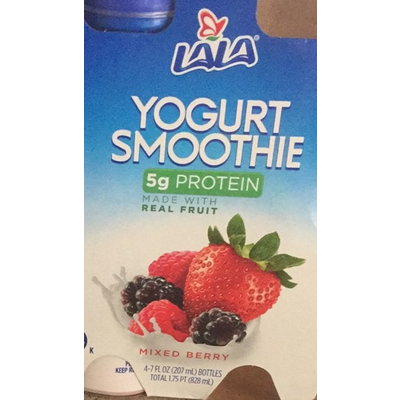 Yogurt Smoothie, Mixed Berry
