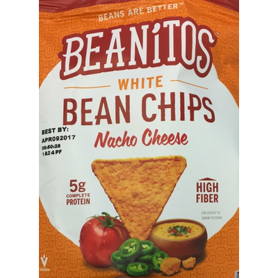 White Bean Chips, Nacho Cheese