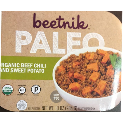 Organic Beef Chili and Sweet Potato