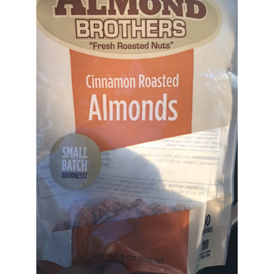 Almonds, Cinnamon Roasted