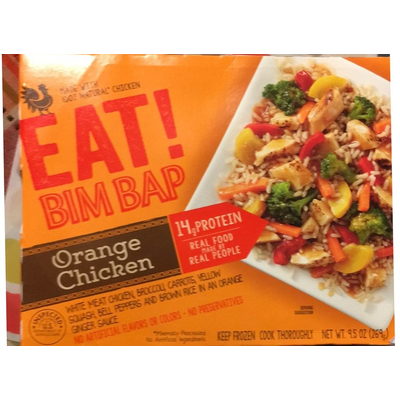 Bim Bap, Orange Chicken