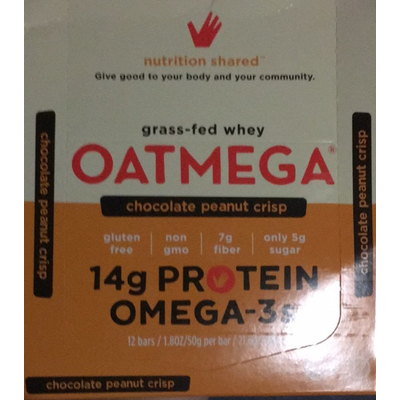 Oatmega Chocolate Peanut Crisp