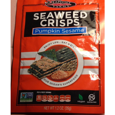 Seaweed Crisps, Pumpkin Sesame