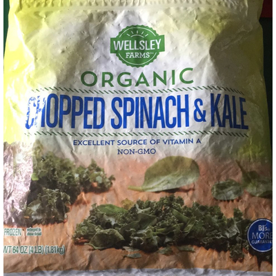 Organic Chopped Spinach & Kale