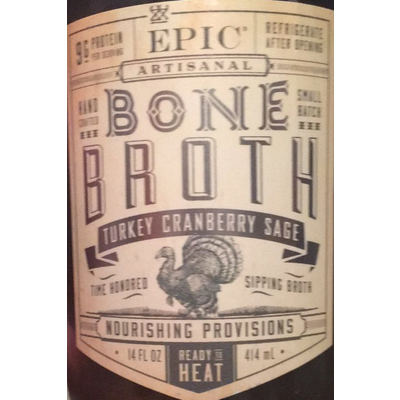 Bone Broth, Turkey Cranberry Sage