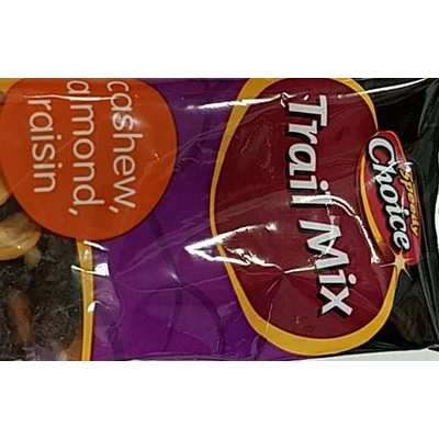 Trail Mix, Cashew Almond Raisin