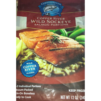 Wild Sockeye Salmon Portions