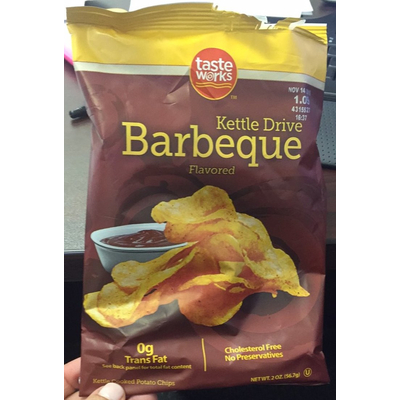 Kettle Cooked Potato Chips, Barbeque Flavored