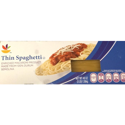 Thin Spaghetti