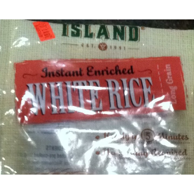 White RIce, Instant Enriched