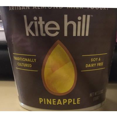 Artisan Almond Milk Yogurt, Pineapple