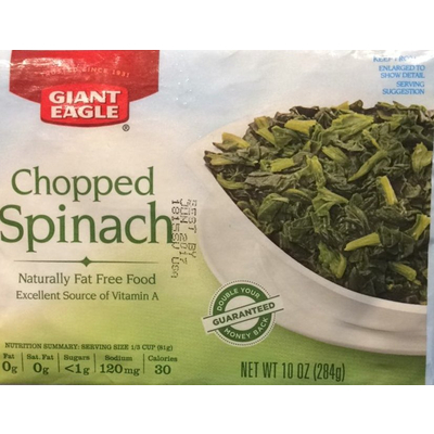 Chopped Spinach