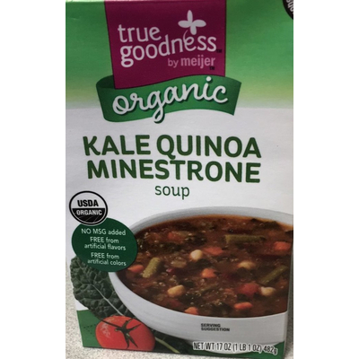 Kale Quinoa Minestrone Soup