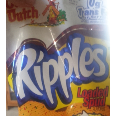Ripples, Potato Chips, Loaded Spud