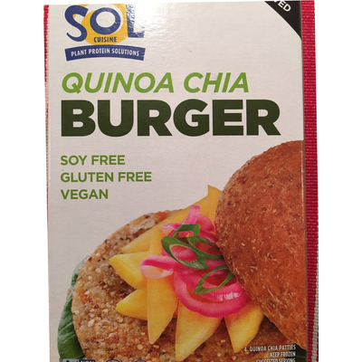 Quinoa Chia Burger