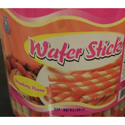 Wafer Stick, Strawberry