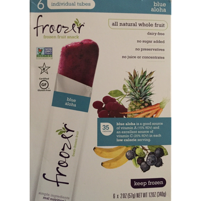 Frozen Fruit Snack, Blue Aloha